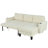 Reversible Sectional Sofa With Storage Chaise-767504220