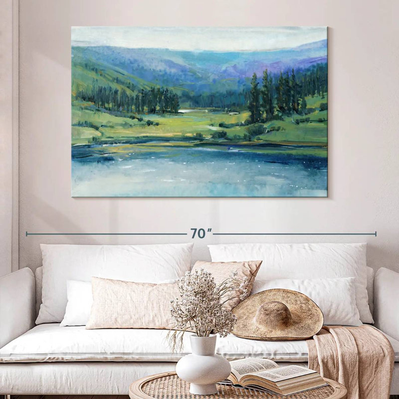 Alvord Mountain Lake I, H 34 po x l 51 po
