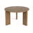 Claremont Solid Rubberwood Coffee Table for Living Room, Wood Round Tea Table with Solid Legs for Bedroom-990565556