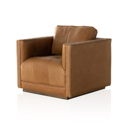 Kiera Swivel Tufted Armchair