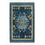 Tapis géométrique en laine / coton noué à la main Nesika-856439850