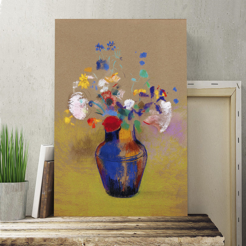 Odilon Redon - Wrapped Canvas Painting, 50cm H x 35cm W