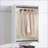 Closet Systems, Devi Modern Modular Wall-Mounted Closet | White | Wood-1656020072