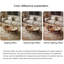 Modern minimalist round coffee table set-1488359047