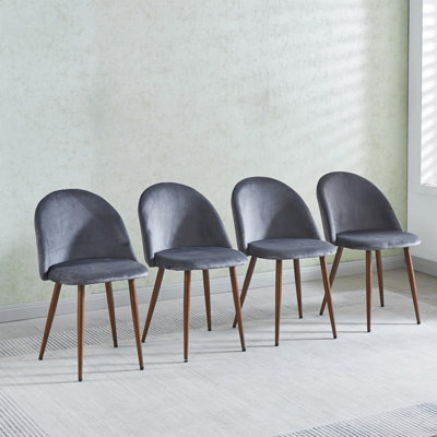 Domonik 18.5'' H Velvet Upholstered Side Chair