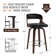 Carylon Swivel Upholstered Counter Stool