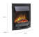 Dimplex Dimplex Clement Optiflame Inset Flame Effect Electric Fire with ...