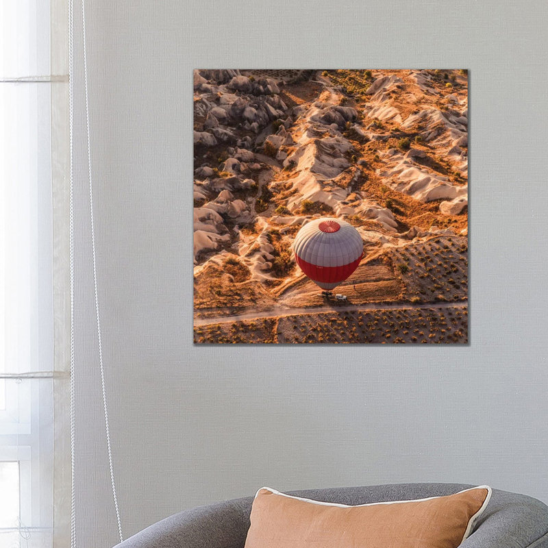« Landing » par Hobopeeba-reproduction de photo, Pas de tapis, H 26 po x l 26 po x P 1,5 po, Toile tendue