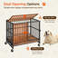 Cage pour chien 38,6 po avec porte de grange