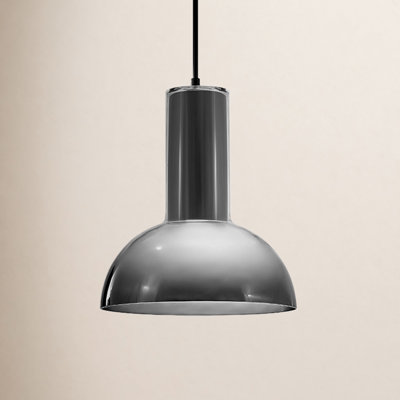 Ombra Single Light Steel Dimmable Pendant