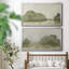 On Course I - Ensemble de 2 peintures sur toiles encadrées-971625833-971625750