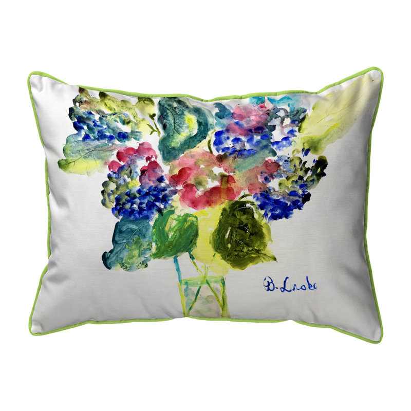 Outdoor Throw Pillow, 16"H x 20"W