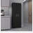 Black 5-Shelf Storage Pantry Cabinet-1729826365