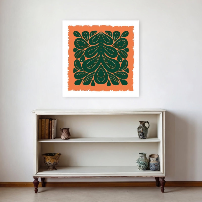 Impression d'art mural Nordic Folk Tree, 32" H x 32" W