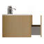 Meuble-lavabo moderne avec lavabo en céramique, meuble-lavabo mural flottant