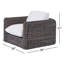 Montauk Outdoor Swivel Lounge Chair