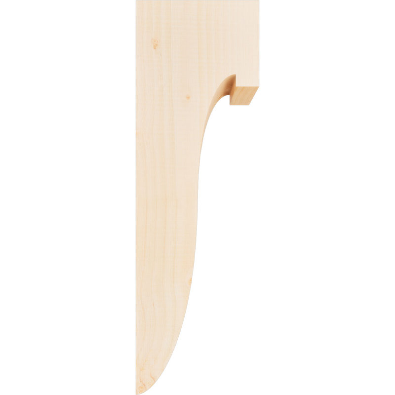 Del Monte Corbel, H 24 po x l 5,5 po x P 8 po, Sapin de Douglas, Lisse