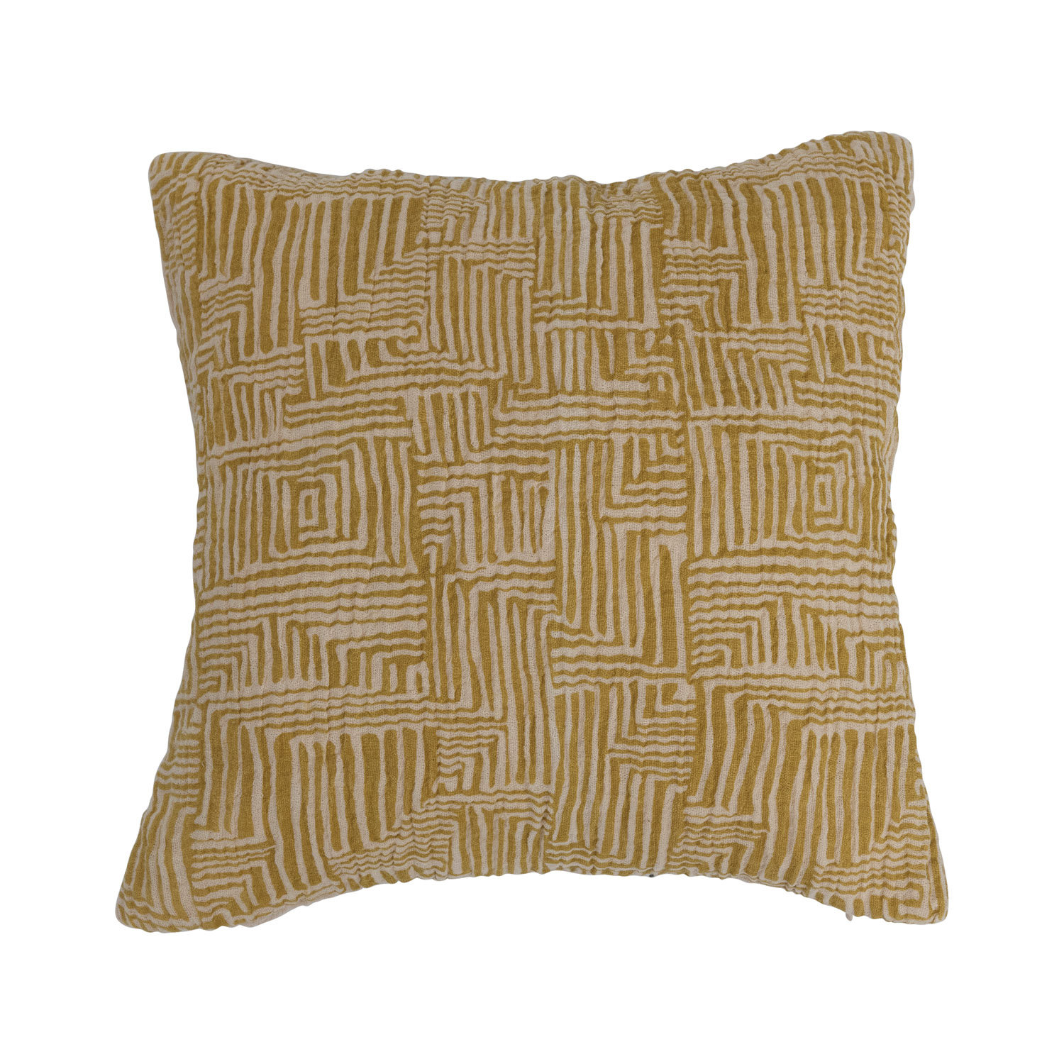 Saair Geometric Cotton Throw Pillow