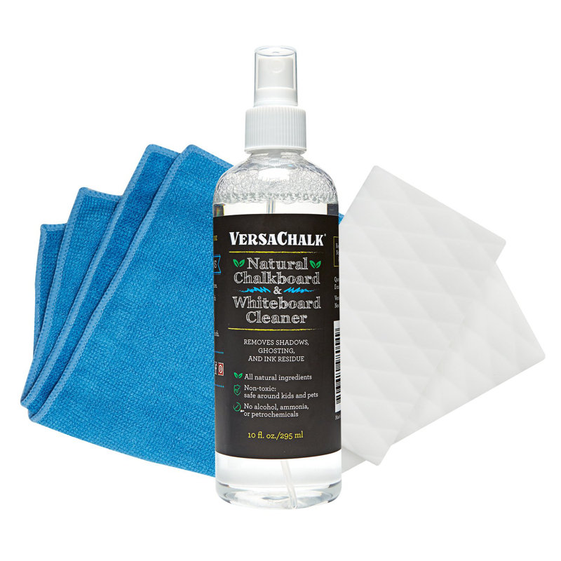 Ensemble de nettoyage pour tableau noir et tableau blanc VersaChalk, 250 ml