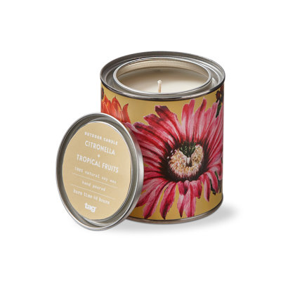 Jar Candle with Tin Holder