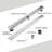 36" Linear Shower Drain With Bar Pattern Grate-119691764