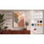 Soft Geometric Harmony Minimalist - Wrapped Canvas-365580092-365580094