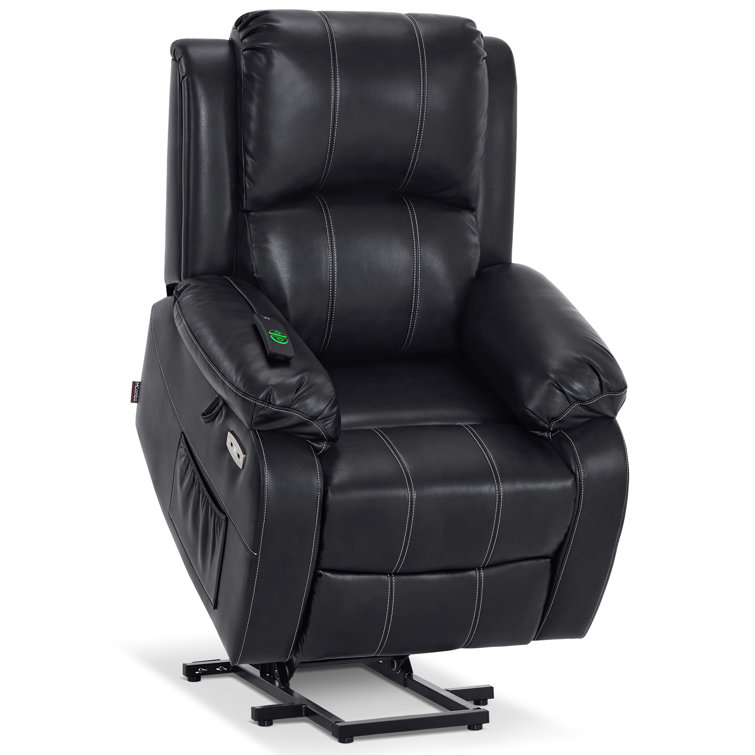Rolanda Power Recliner Lift Chair with Massage and Heat, Extended Footrest