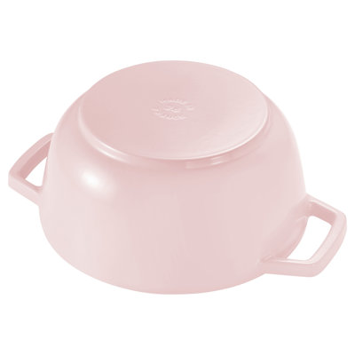Cocotte ronde en fonte Staub, cocotte, 5,5 pintes, pour 5 à 6 personnes, fabriquée en France