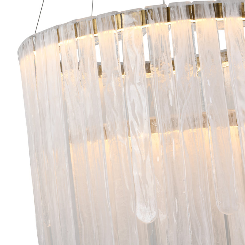 Roselle Circular Chandelier - Legacy Brass