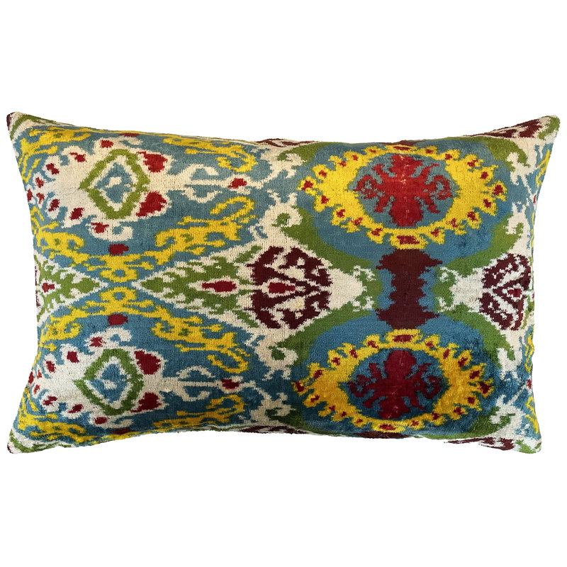 Velvet Lumbar Pillow Cover & Insert