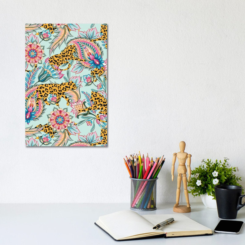 May The Jungle Be With You - Print on Canvas, Wrapped Canvas, 20.32 cm H x 30.48 cm W