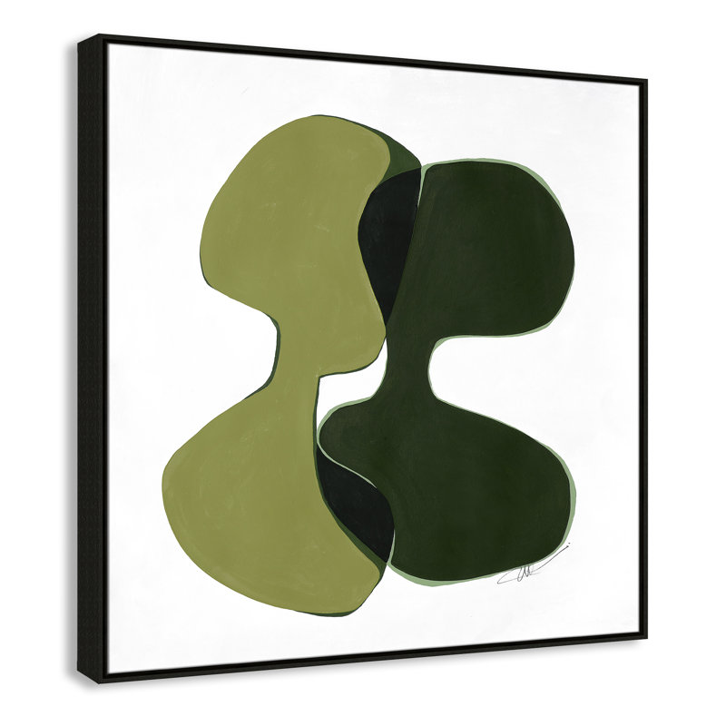 Unity I Print by , Espresso, 41.5" H x 41.5" W