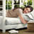 Elegant White Bedding Sets, Durable Polyester With Scandinavian Style