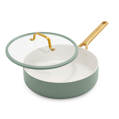 Greenpan Padova Reserve Pro Skillet 26cm With Lid - Moss