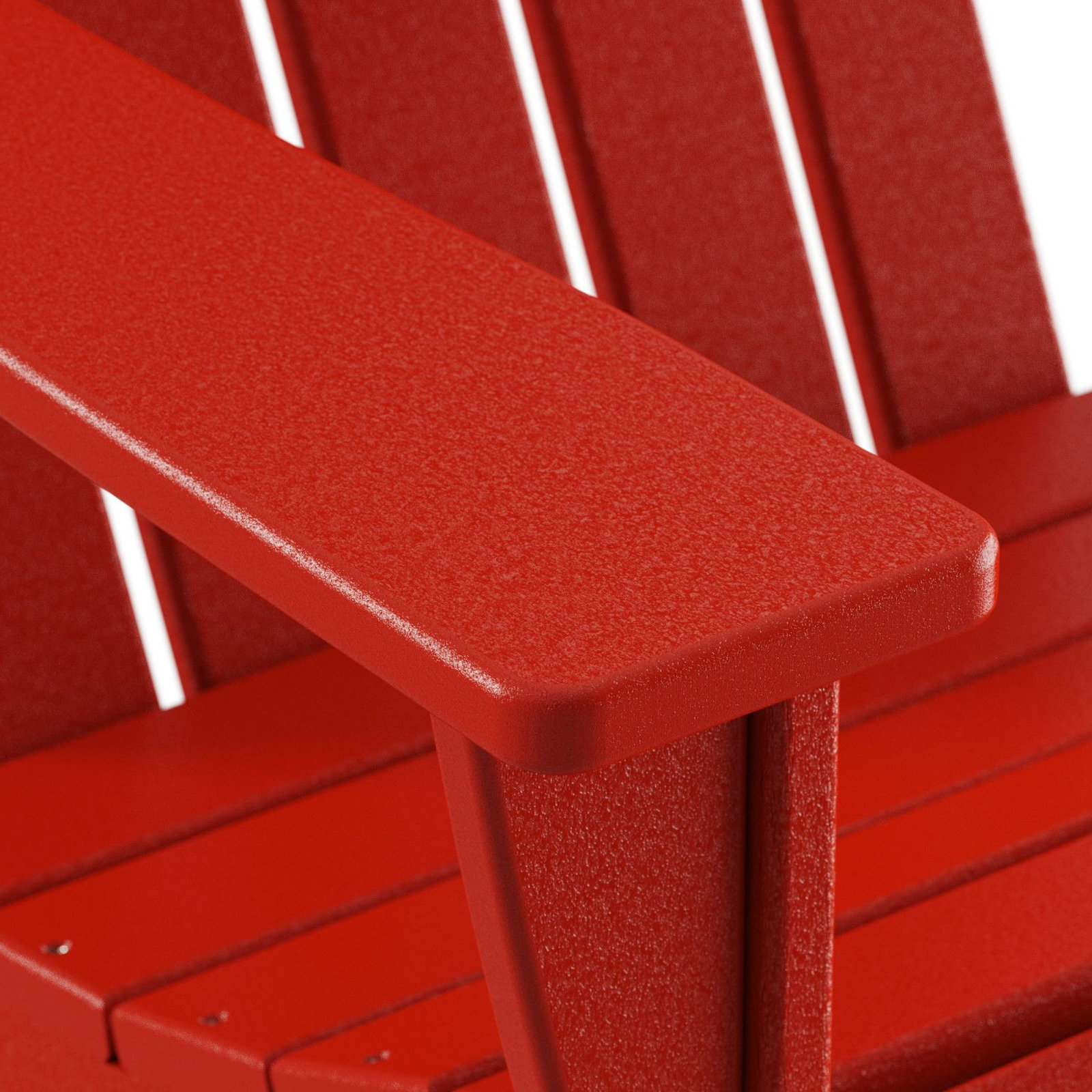 POLYWOOD® Vineyard Adirondack Chair, Sunset Red