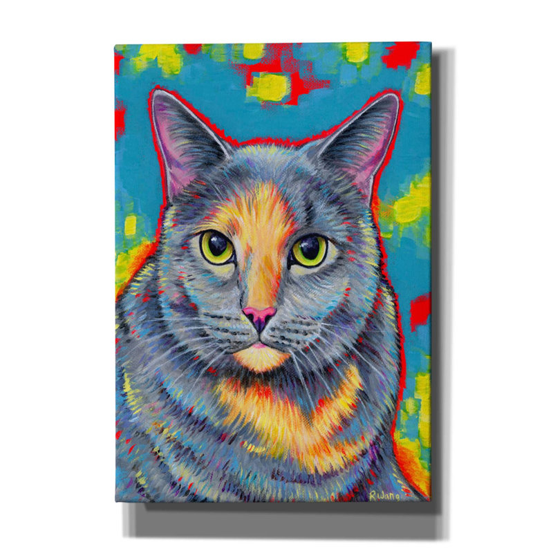 Sur toile, H 26 po x l 18 po x P 0,75 po
