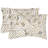 Sequined Feather Throw Pillow-16678384