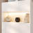 Compact Reception Desk With LED Light And Cable Management