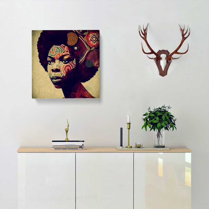 Modern Wall Art - Wrapped Canvas, 50cm H x 50cm W