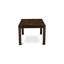 L'ensemble de 5 pièces de salle à manger comprend une table de salle à manger rectangulaire en bois rustique et 4 chaises Parson rembourrées en polyester, jacobine vieilli-130971714-130971717