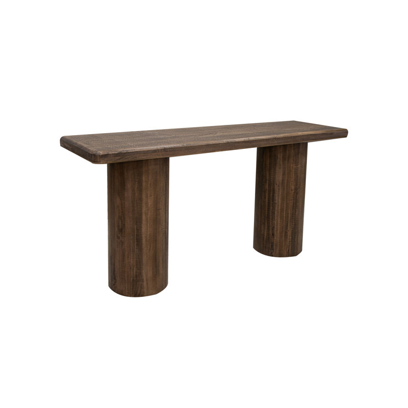 Console en bois massif 55 po Rafaela