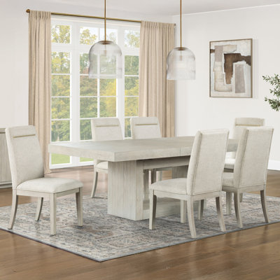 Jaquelyn Extendable Trestle Dining Set