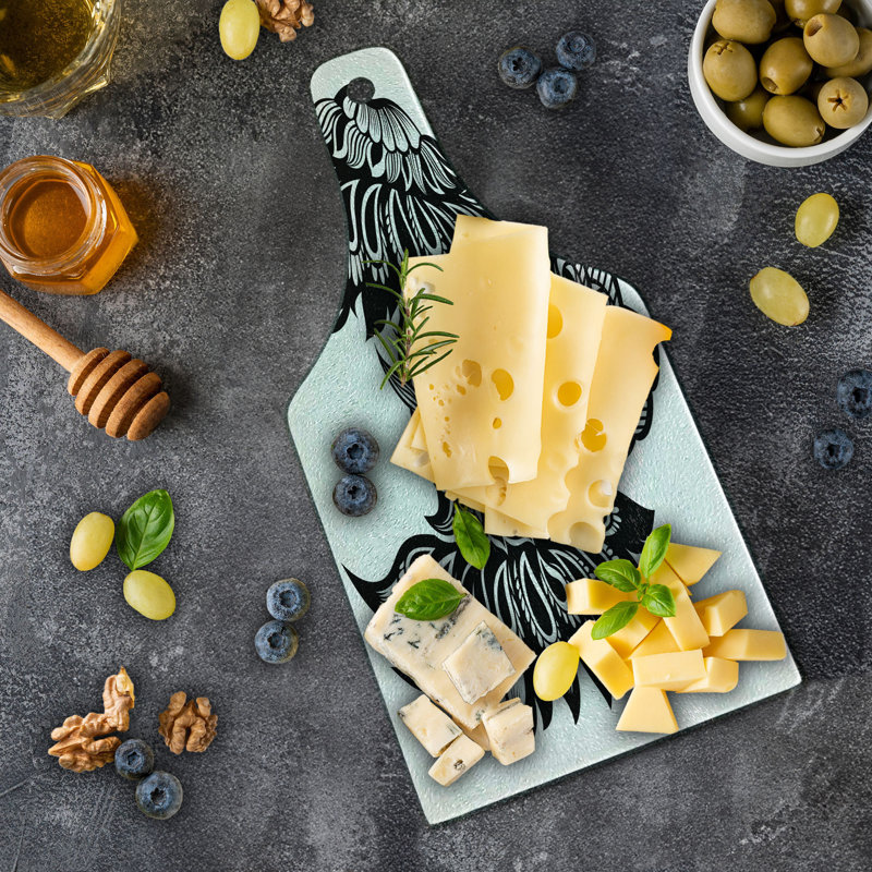 Planche à découper en verre trempé Ambesonne