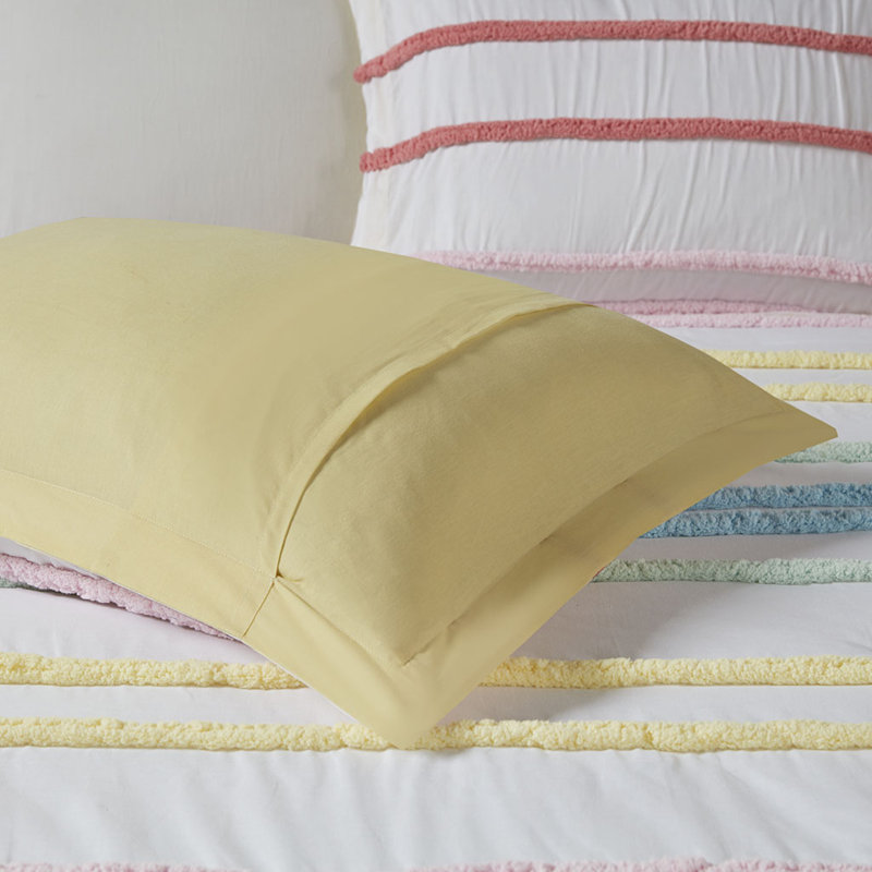 Ensemble d'édredon en coton , Édredon simple + 3 pièces supplémentaires