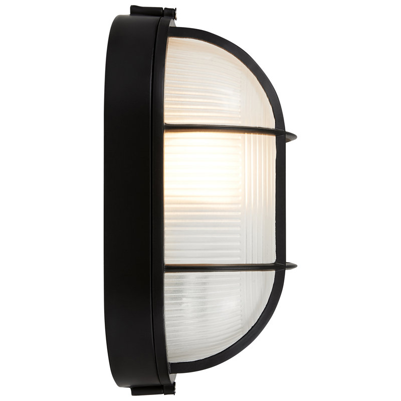 Yockey 1 - Bulb Outdoor Bulkhead Light, Black
