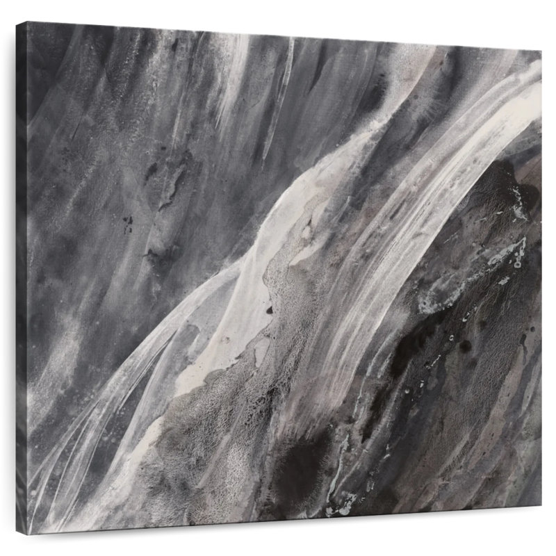 Éclaboussure gris foncé, H 10 po x l 10 po