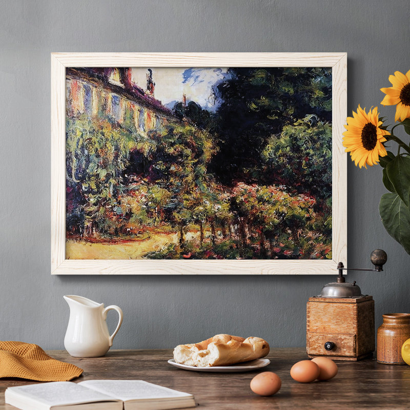 La maison de l'artiste à Giverny, 1913, Blanc, H 22 po x l 32 po x P 1,5 po