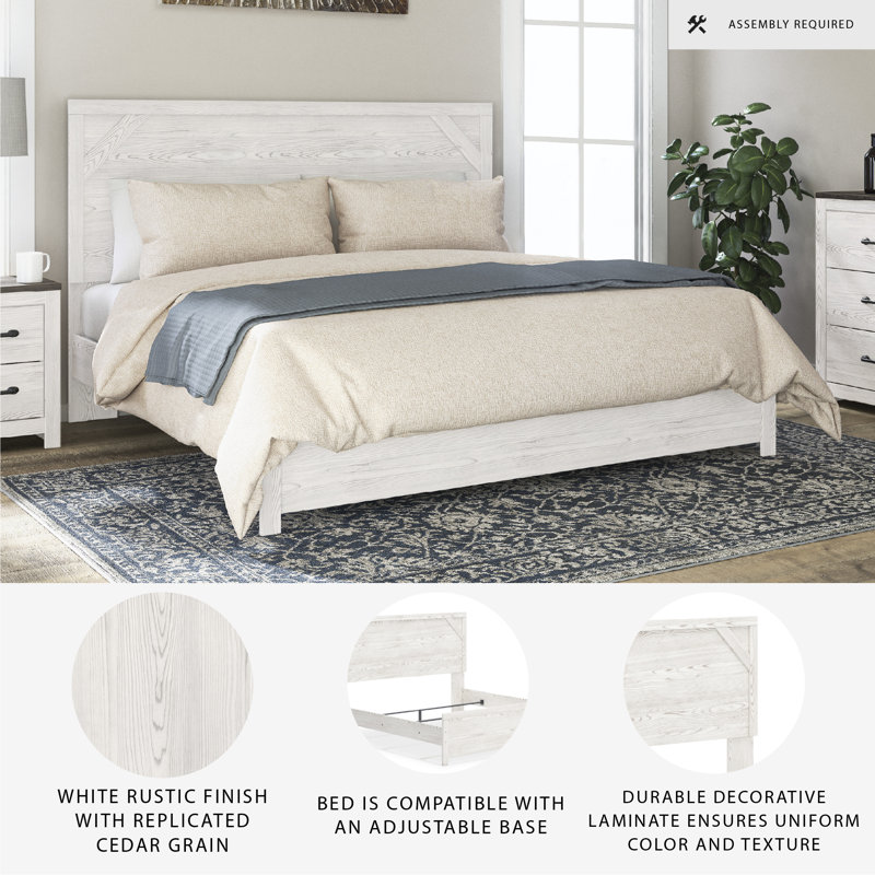 Zayla Panel Bed, King