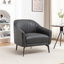 Aunna Faux Leather Barrel Chair-868968198