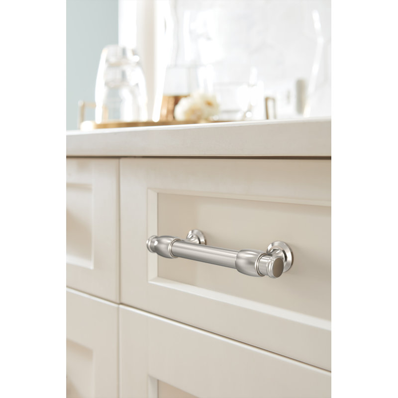 Poignée d'armoire en nickel poli de 3 po (76 mm) Winsome, 3", Nickel poli